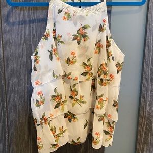 Floral Abercrombie top -NWT